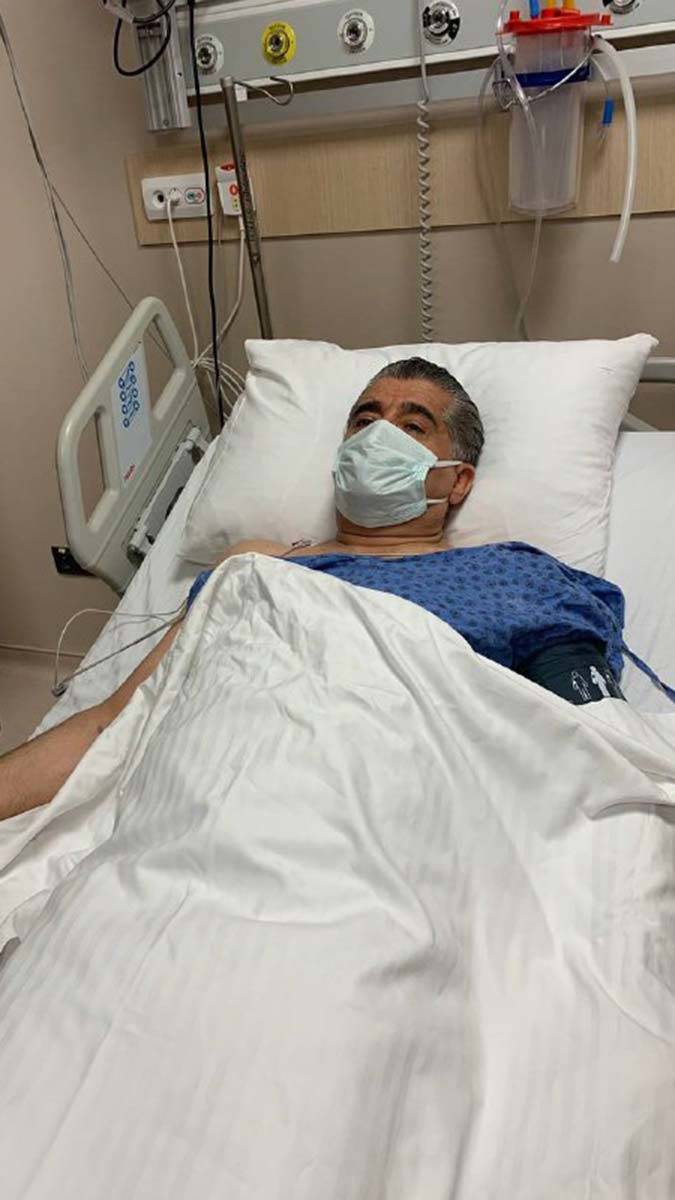 Testi pozitif çıkan Aydın, sağlık ekipleri tarafından Bağışlı köyündeki evine getirildi. Aydın’ın tedavisi evinde sürecek.