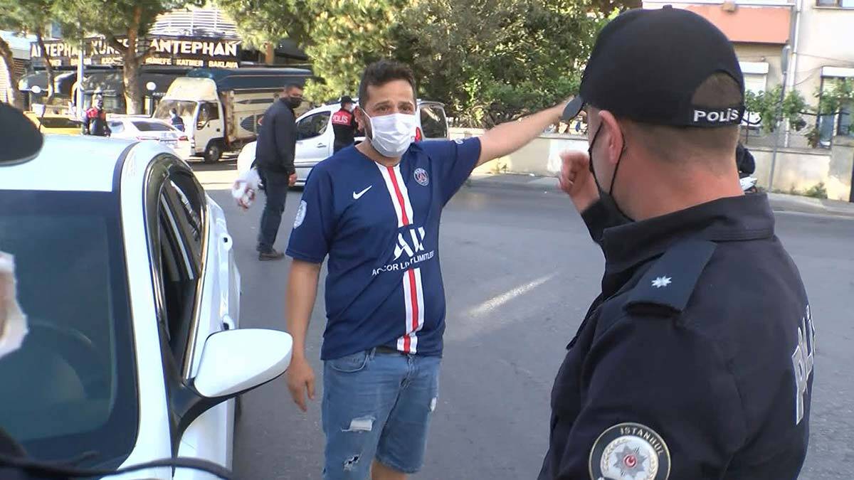 Maltepe'de yapılan denetimlerde bir günde 63 kişiye 3 bin 460 liradan toplam 217 bin 980 lira para cezası uygulandı. Denetimler havadan da görüntülendi.