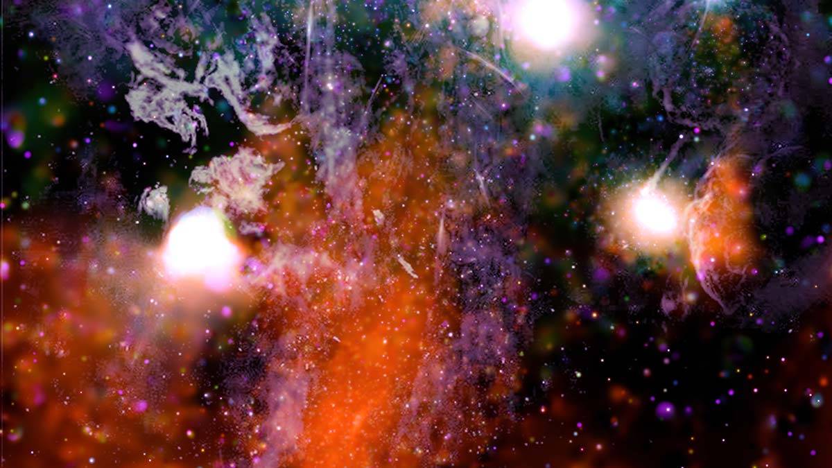 Samanyolunun merkezinin mozaik görseli yayınlandı