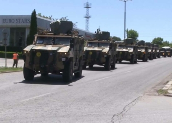 Mehmetçik'e Bulgar güçleri eskortluk etti