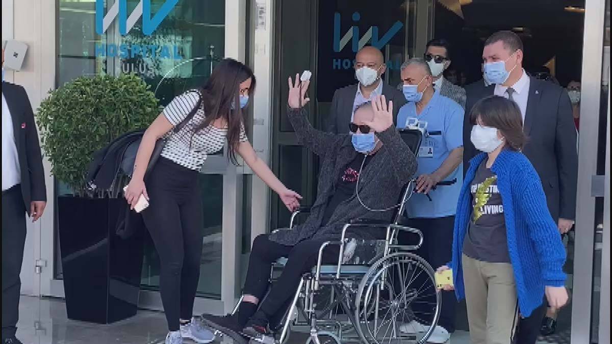 Burak Sergen taburcu oldu