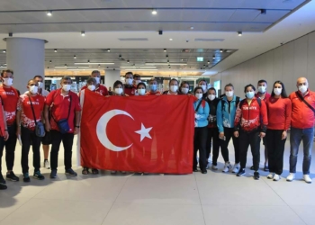 Milli atletler yurda döndü