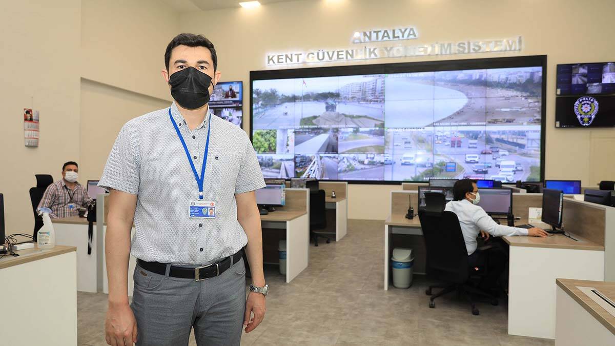 Antalya'nın 412 noktası canlı izleniyor