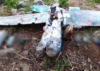 PKK'nın maket uçağı, vurularak düşürüldü