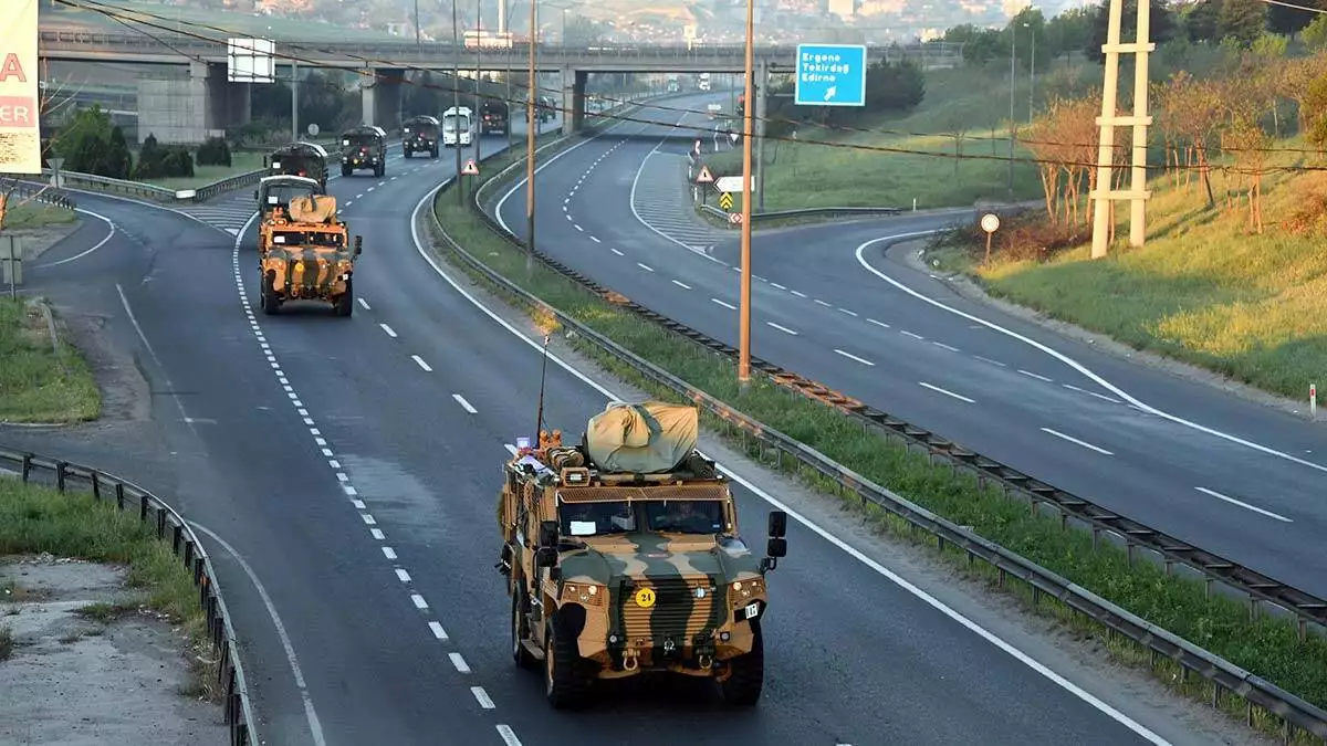 Nato tatbikatı için mehmetçikler yola çıktı