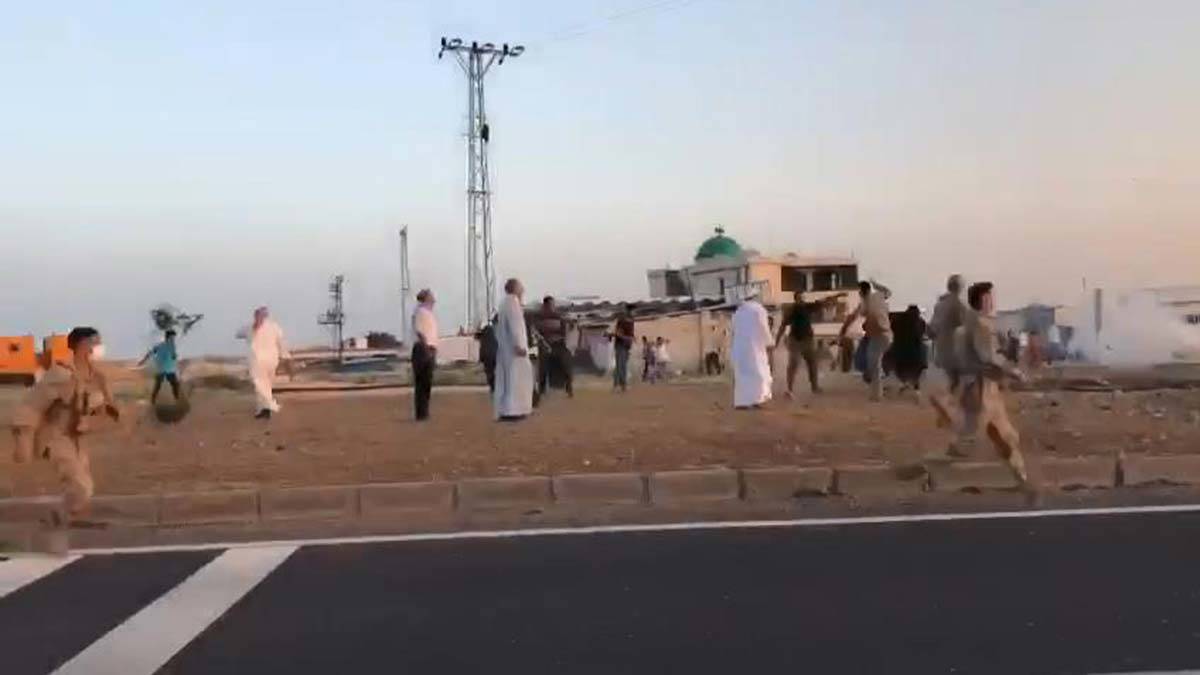 Şanlıurfa'da taşlı sopalı hayvan otlatma kavgası