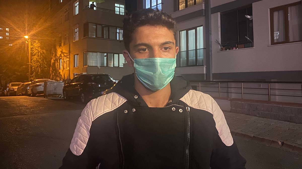 Feci şekilde darbedilen motokurye şikayetçi oldu