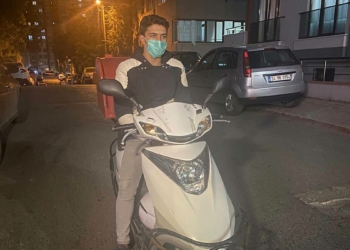 Feci şekilde darbedilen motokurye şikayetçi oldu