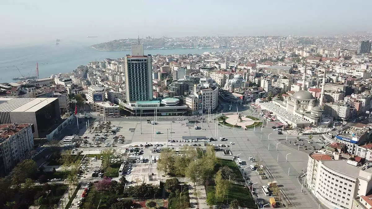 Taksim meydanı'nda son durum