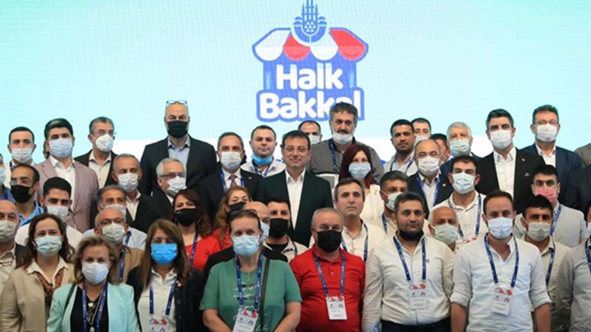 Ekrem İmamoğlu Halk Bakkal projesini tanıttı
