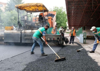 Çankaya'dan Çayyolu'na asfalt