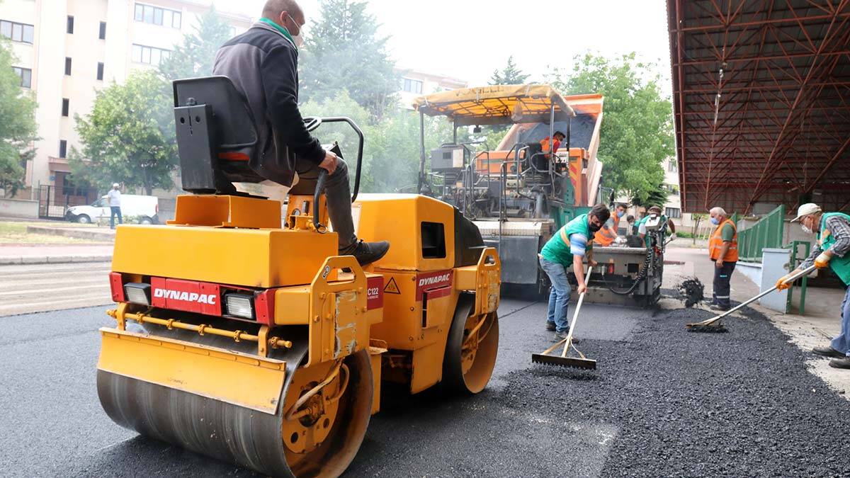Çankaya'dan Çayyolu'na asfalt