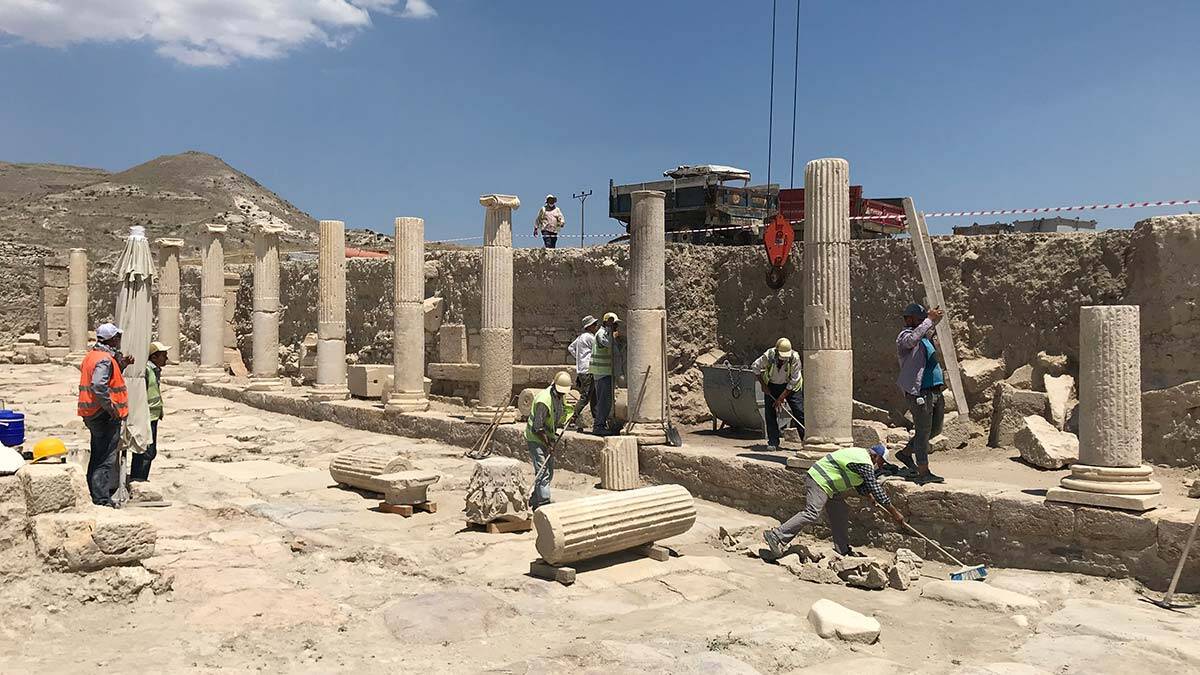 2021'de hedef, 600 arkeolojik kazı