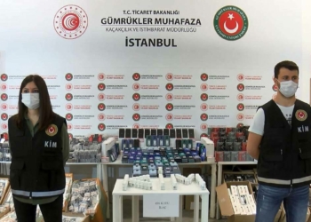 38 milyon liralık kaçak eşya operasyonu