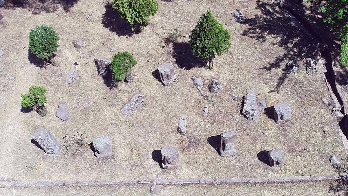 518 heykel açık havada sergileniyor