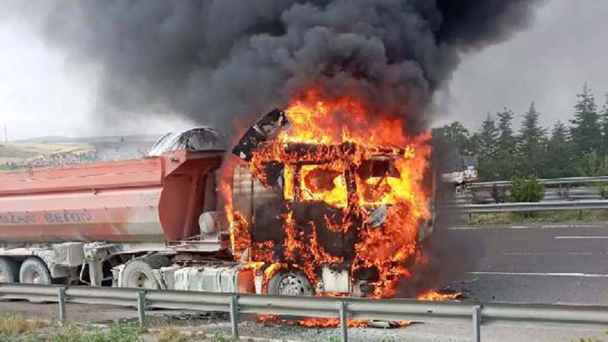 Ankara'da yangın paniği