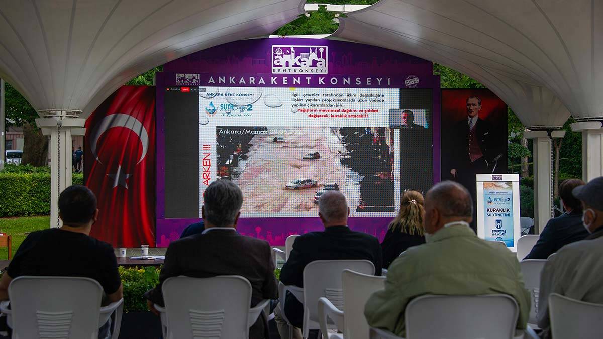 Ankara Kent Konseyi, Başkent’te Suya Saygı Buluşması çalışmalarına devam ediyor. AKK, Kuraklık-Su Yönetimi başlıklı toplantıya da ev sahipliği yaptı.