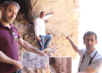 Erzurum'da 8 Bin Yıllık Kaya Resimleri Bulundu