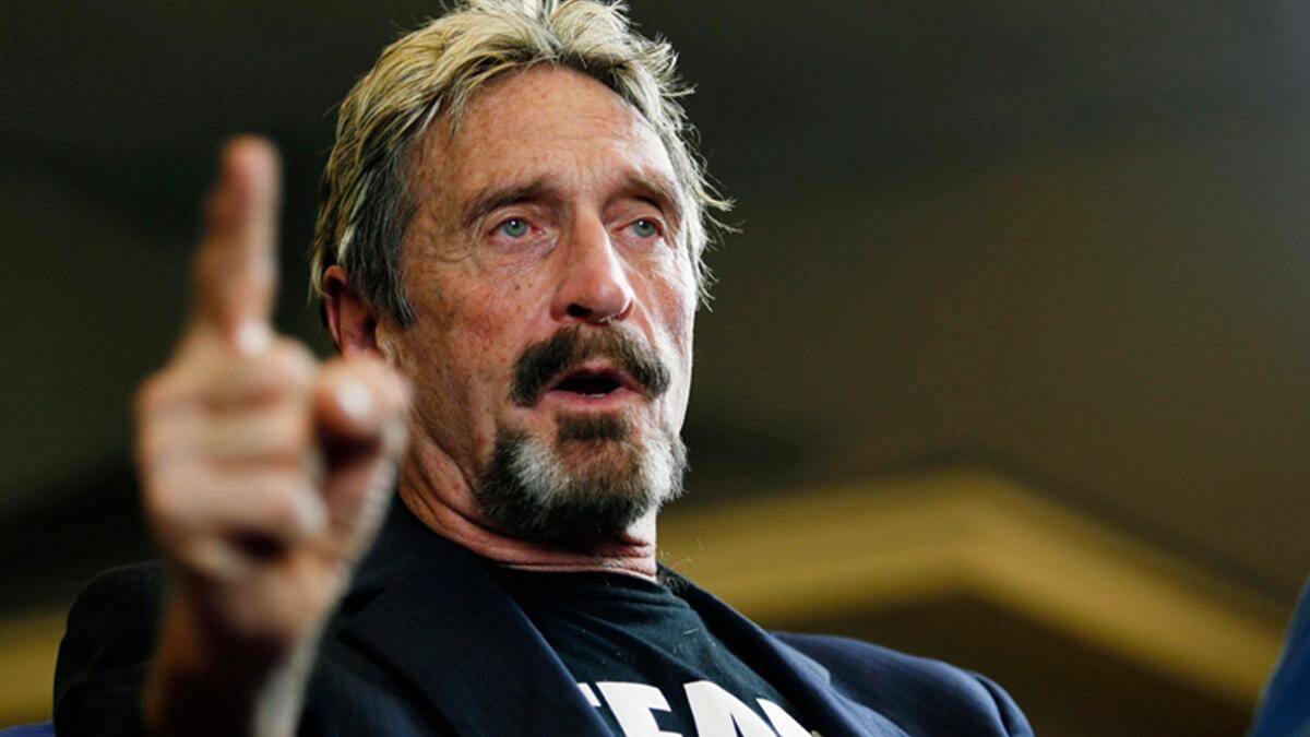 Jonh McAfee bir dahiydi