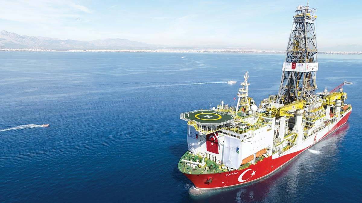 Karadeniz'de bulunan doğalgaz