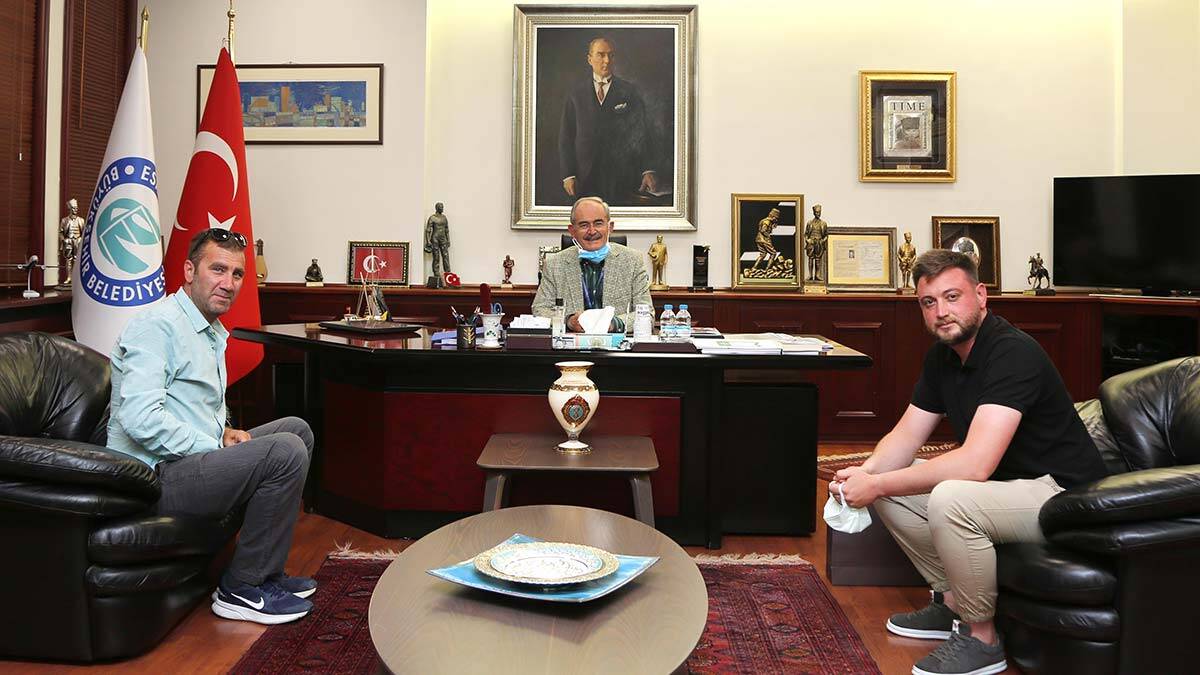 Savaşçı dizisinden Büyükerşen'e ziyaret