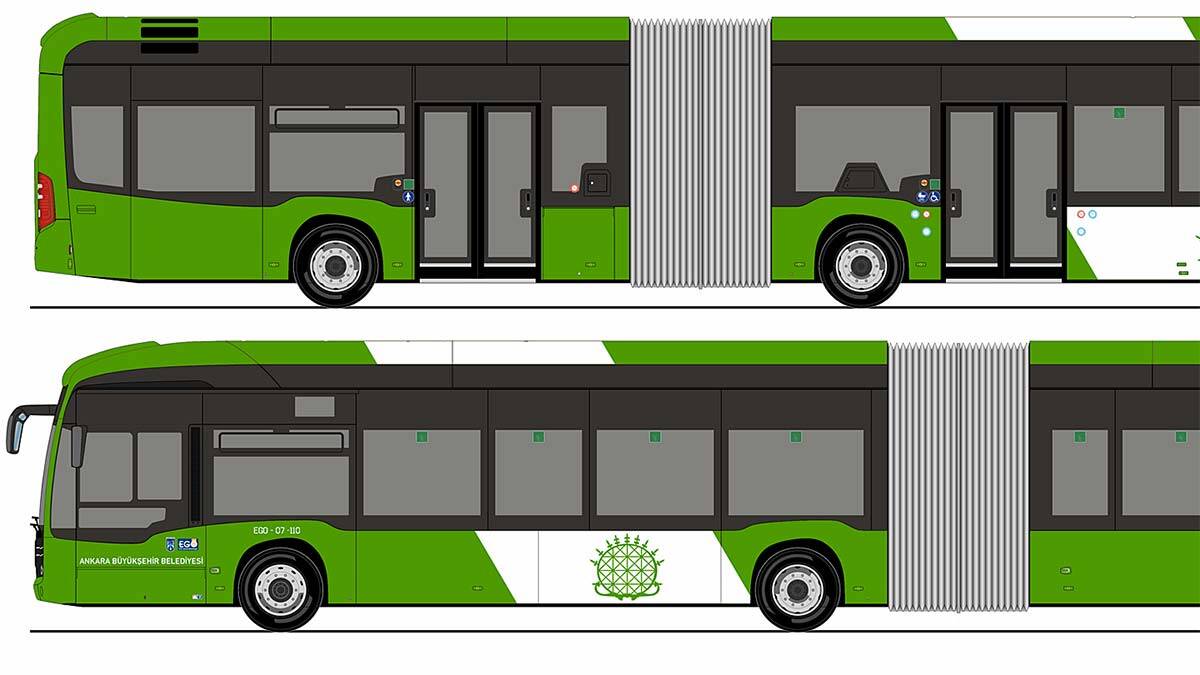 Otobüslerin renk ve tasarımları oylanacak