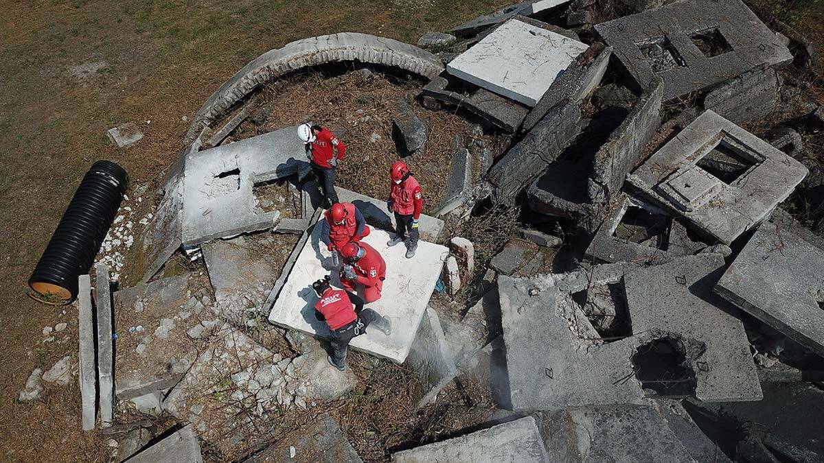 AKUT eğitmenleri zor zamanlar için hazırlanıyor