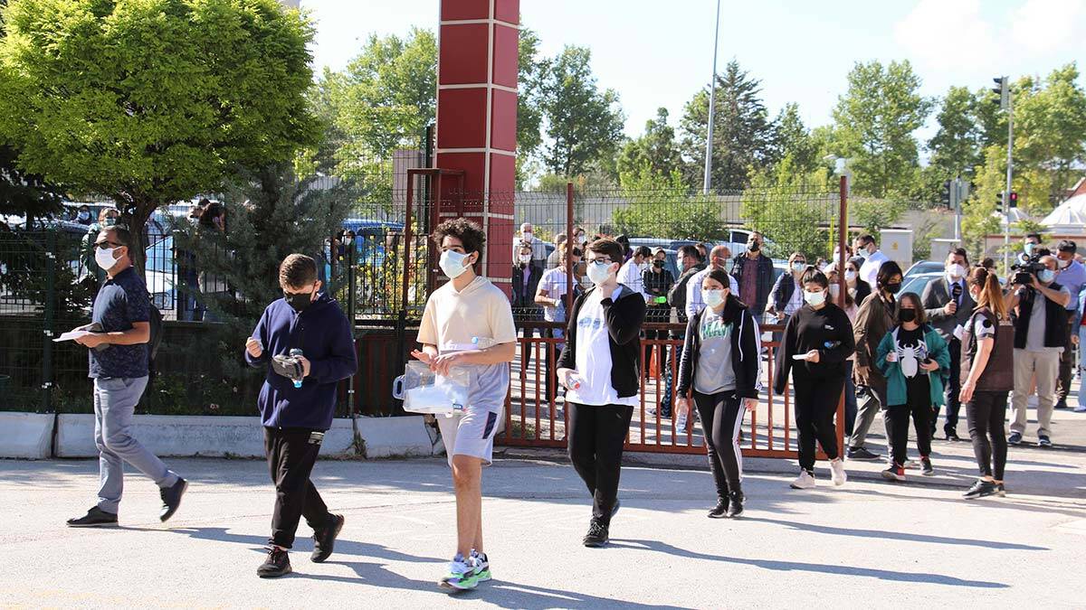 Ankara'da LGS heyecanı