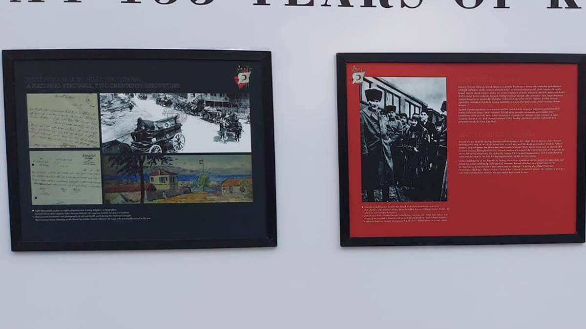 Türk Kızılay'ın 153. kuruluş yıldönümü sergisi