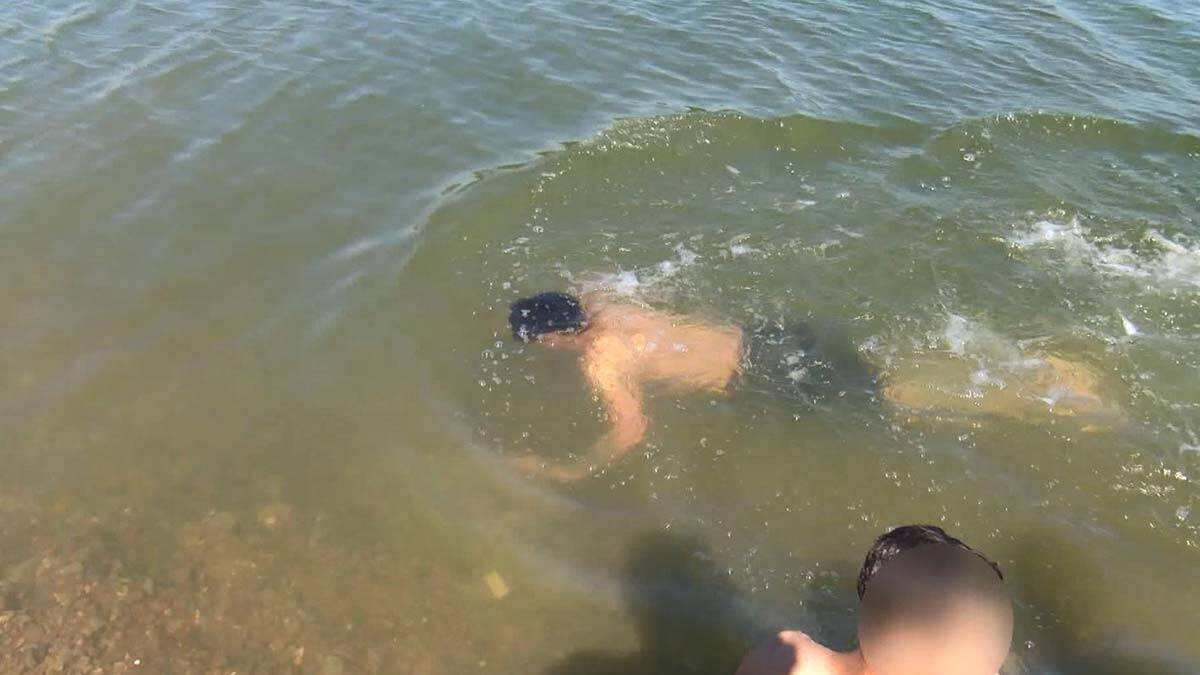 Alibeyköy Barajı'na girenlere ceza kesildi