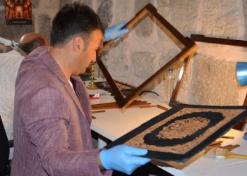 Çifte Minareli Medrese'de 2 bin eser restore ediliyor