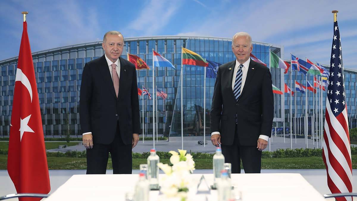 Cumhurbaşkanı Erdoğan Biden ile görüştü