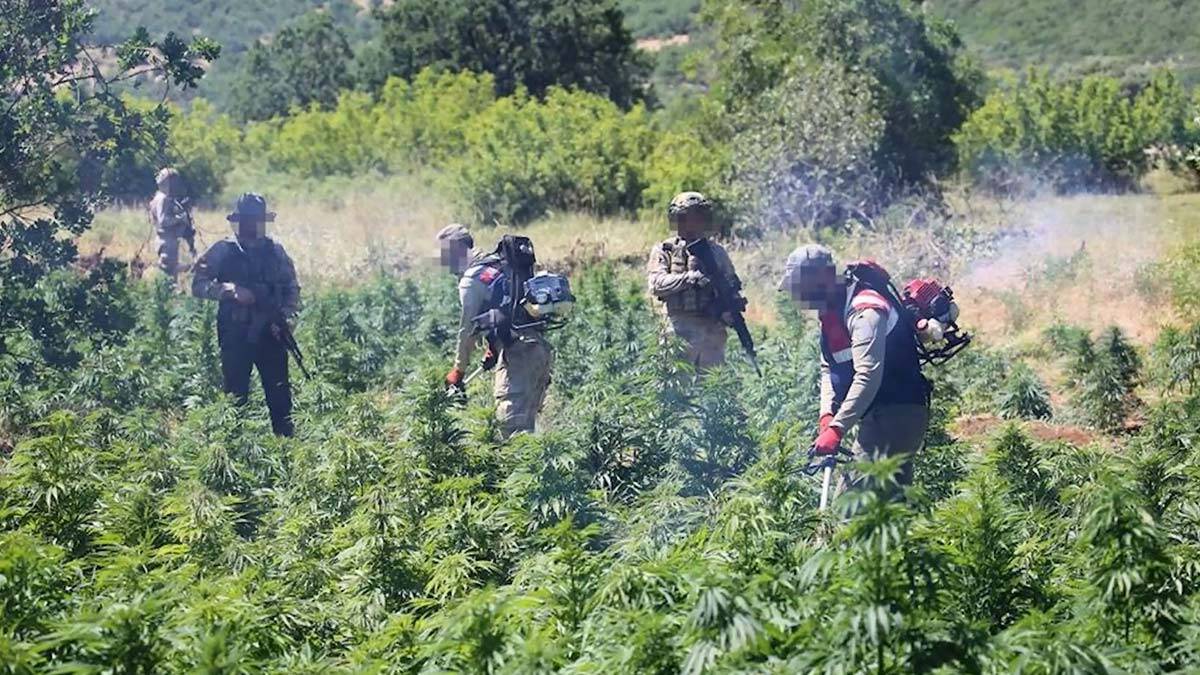 Dron destekli narko-terör operasyonu