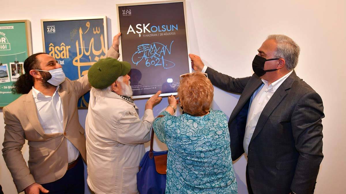 Aşk Olsun sergisi açıldı