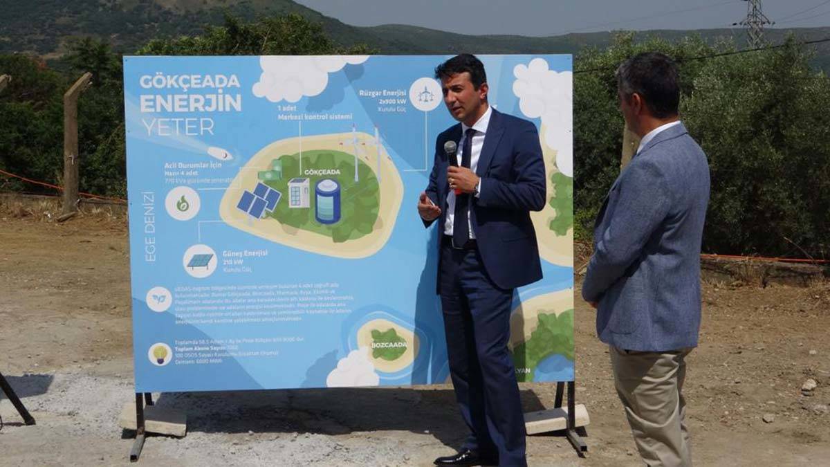 Gökçeada Enerjin Yeter projesi hayata geçirildi