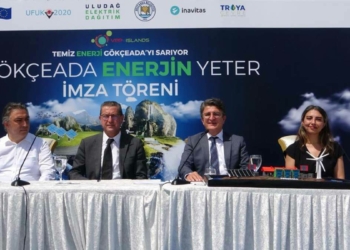 Gökçeada Enerjin Yeter projesi hayata geçirildi