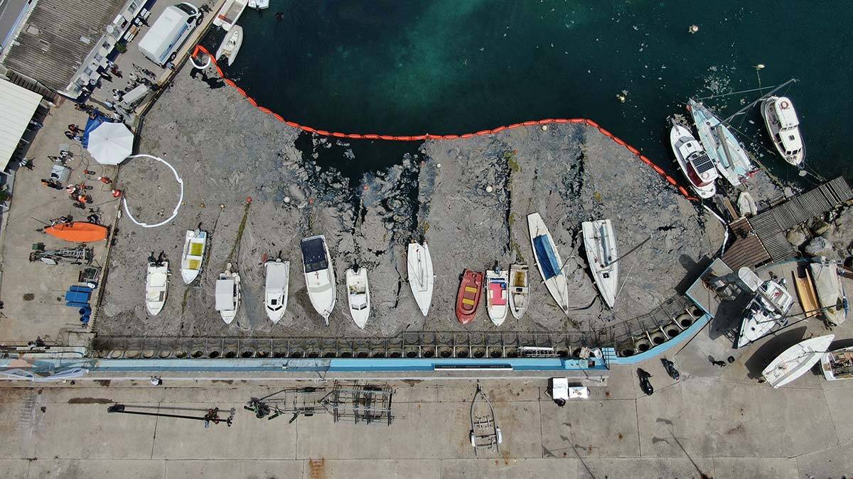 Müsilaj temizleme seferberliği öncesi hazırlıklar tamamlandı