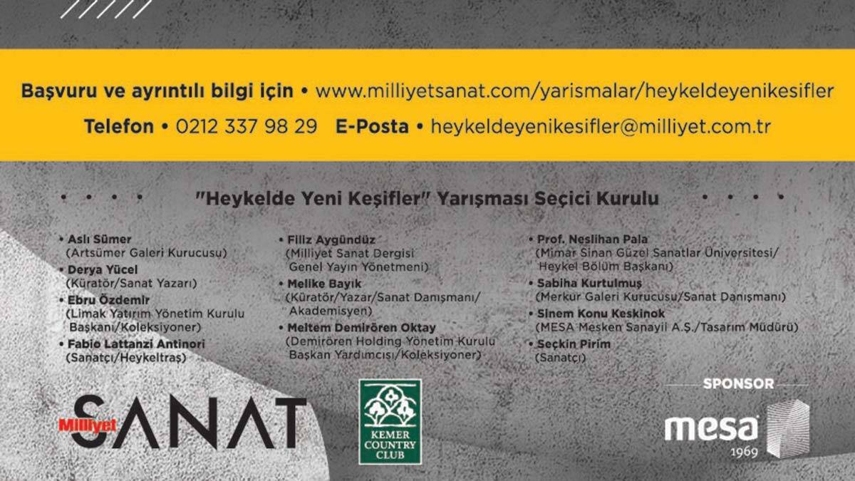 'II. Heykelde Yeni Keşifler' yarışmasında başvuru süreci uzatıldı