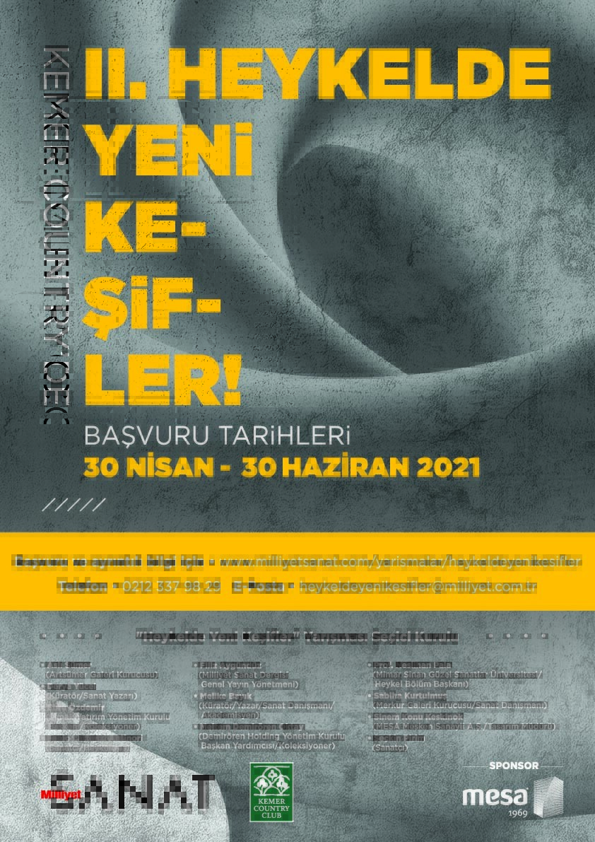 Cemil Molla köşkü bahçesinde 'Heykelde Yeni Keşifler' yarışması kapsamında sergilenecek.