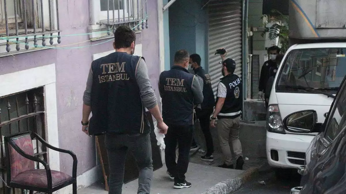 İstanbul'da terör örgütünün sokak yapılanmasına operasyon