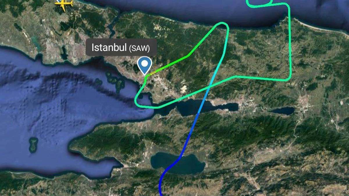İstanbul'da uçuşlara yağmur engeli