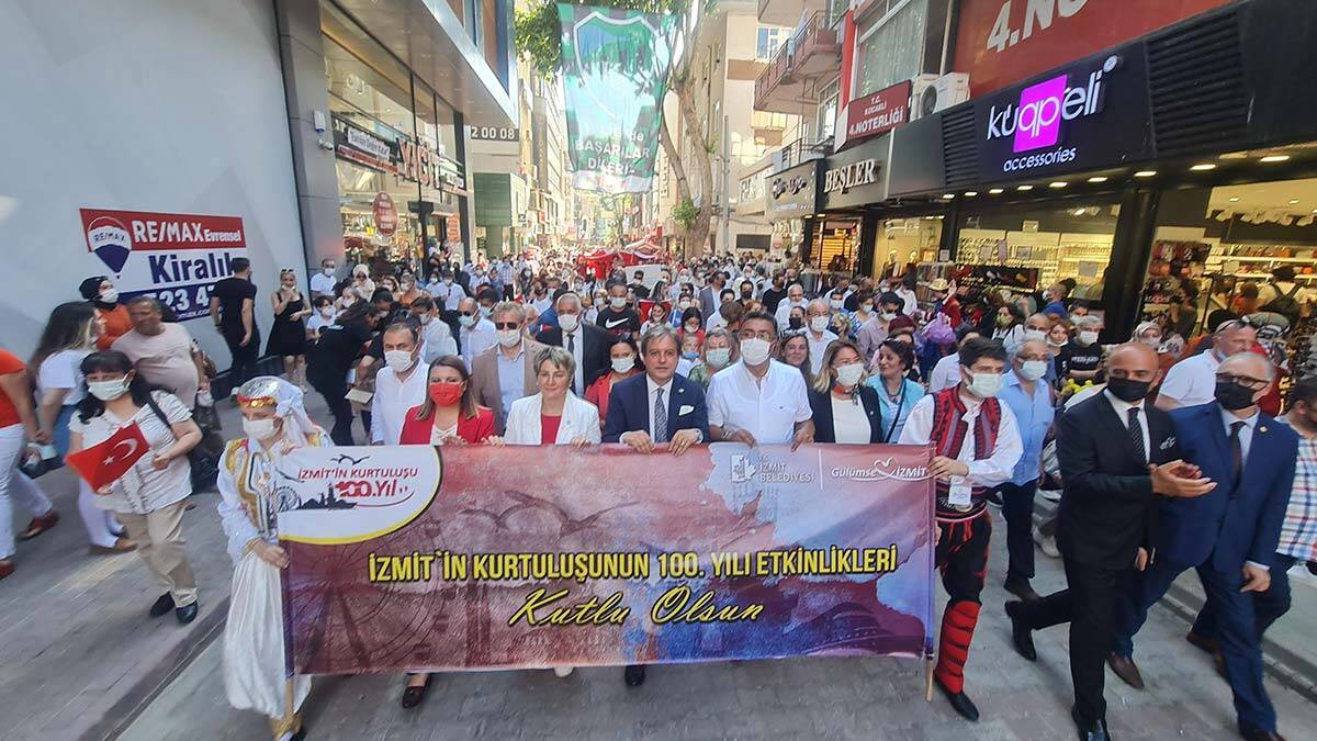 İzmit'in düşman işgalinden kurtuluşunun 100. yılı