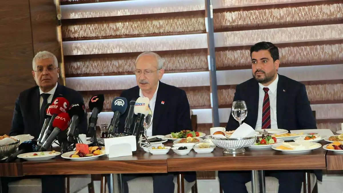Kılıçdaroğlu: erken seçim istiyoruz
