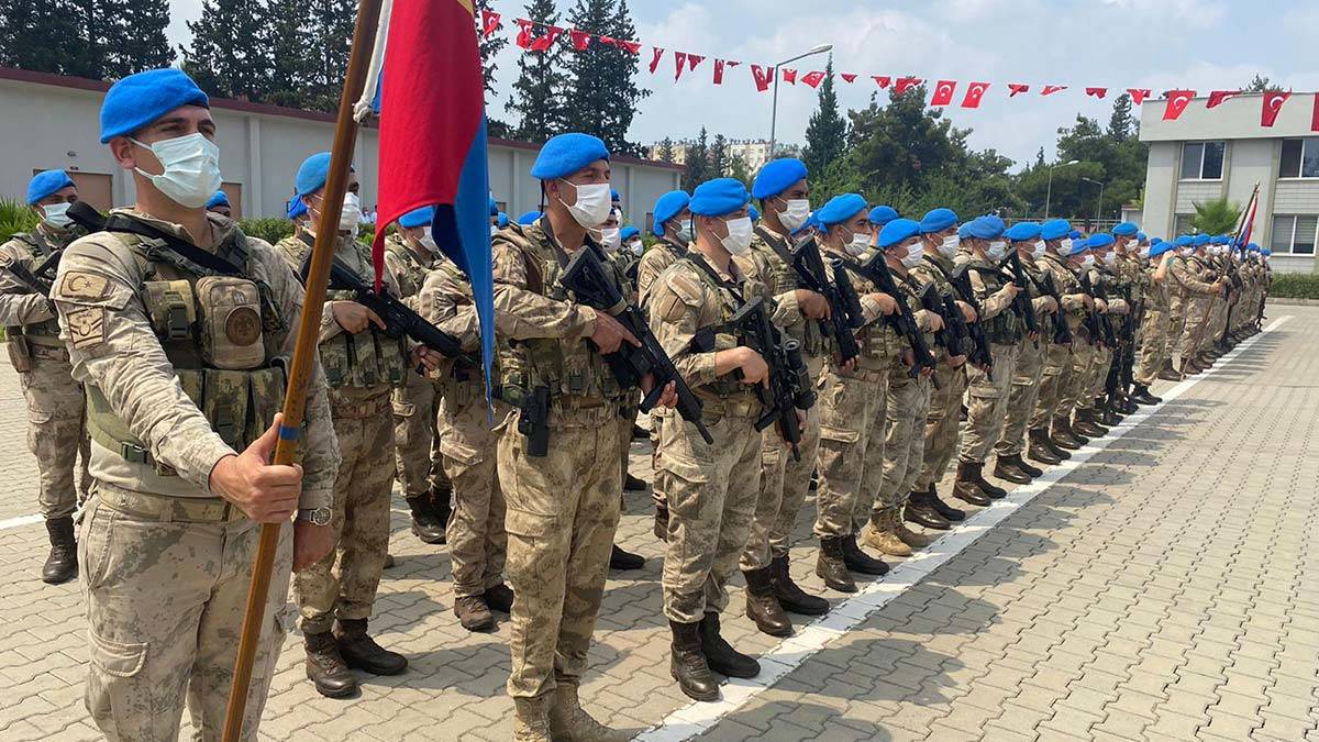 210 komando El-Bab'a uğurlandı