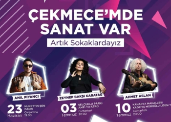 Açık hava konserleri Küçükçekmece'de başlıyor