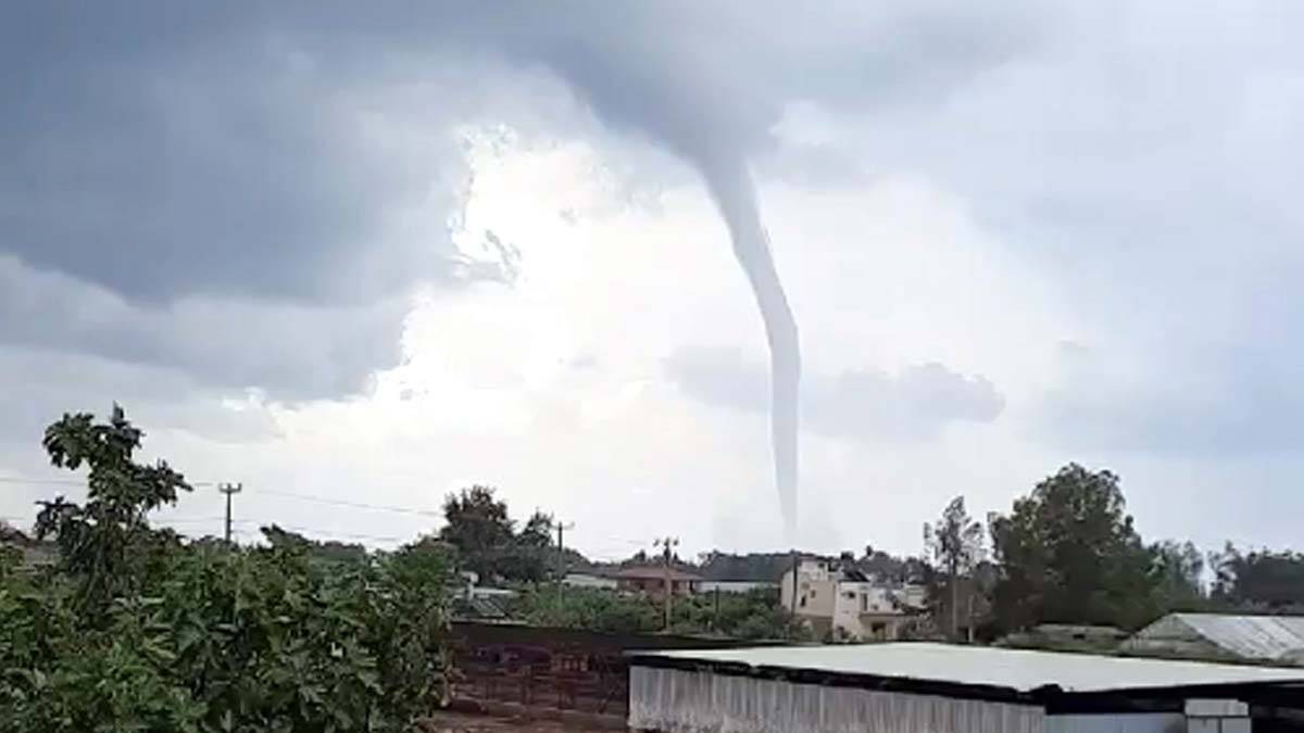 Serik'te hortum kamerada