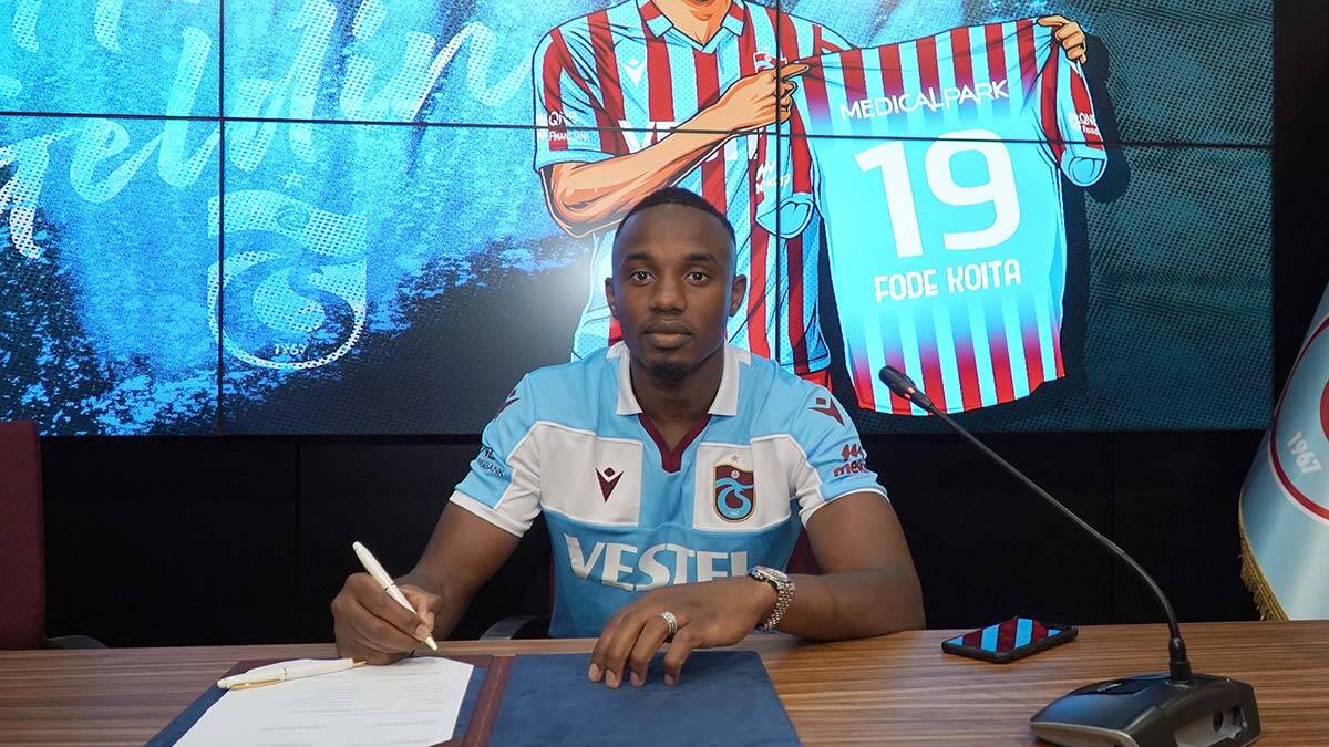 Trabzonspor Fode Koita ile sözleşme imzaladı
