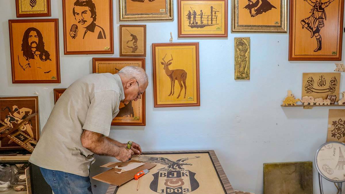 Kakma ustası, mesleğin kaybolmasından korkuyor