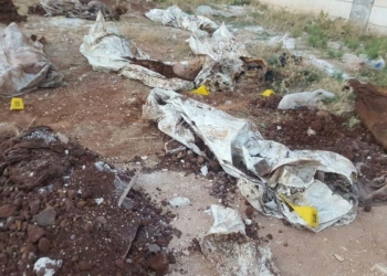 Afrin'de toplu mezarlar ortaya çıktı