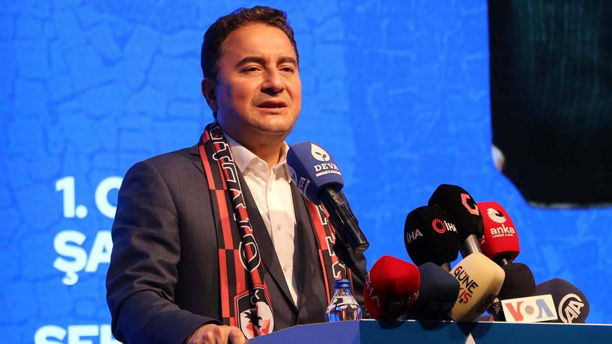 Ali Babacan Cumhurbaşkanlığı adaylığını açıkladı